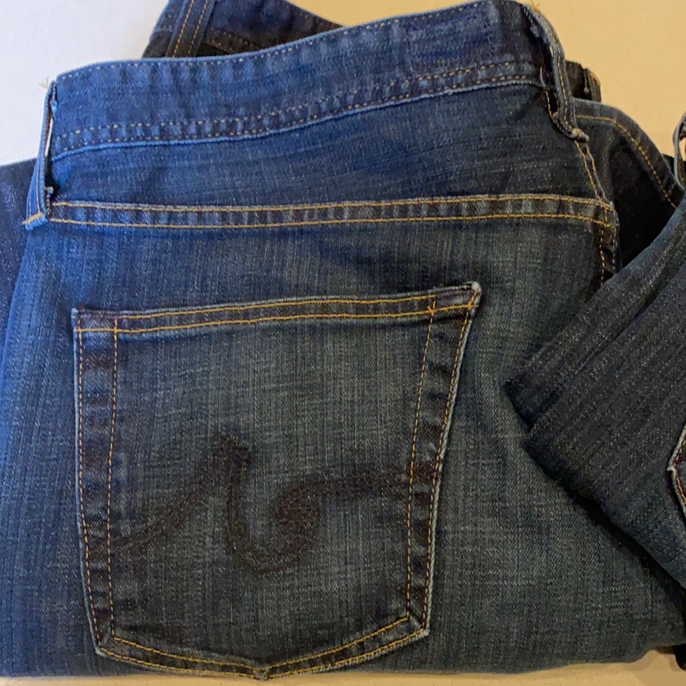 Group of 4 great AG denim jeans